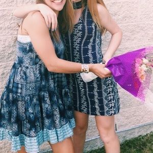 Island gypsy shift dress